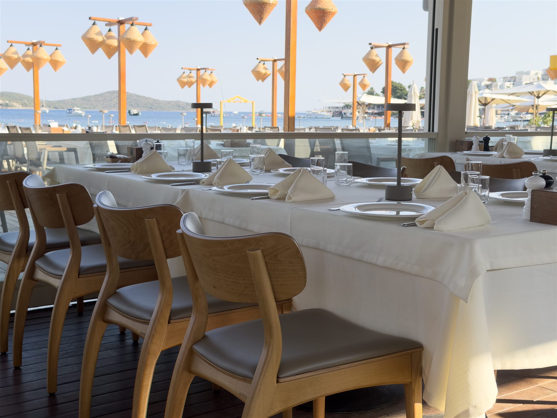 Burhan Bodrum masa detayı